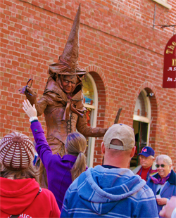 Salem Bronze Witch Statue