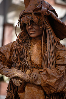 Salem Bronze Witch
